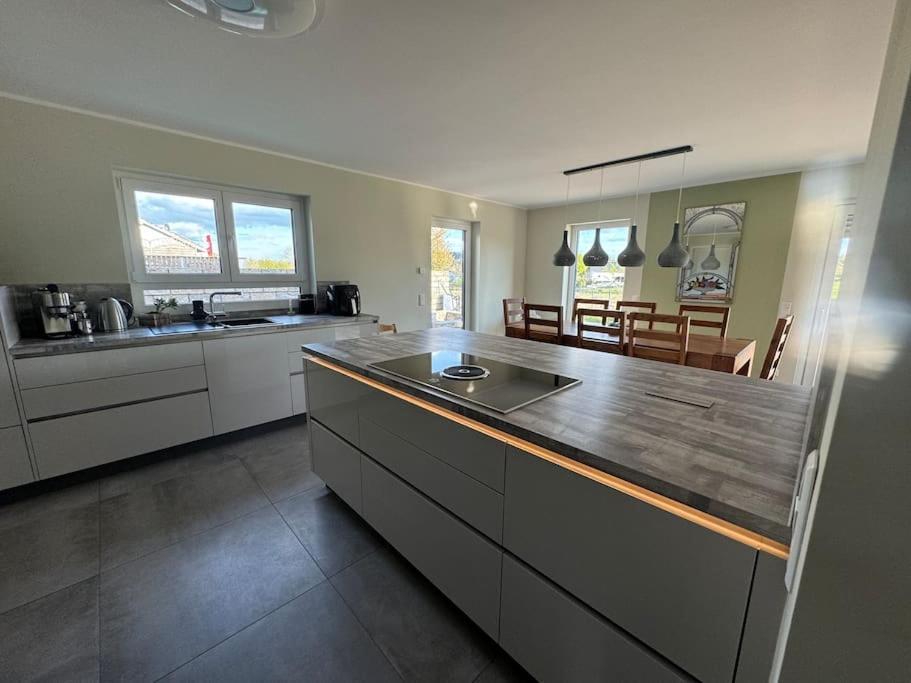Modernes Ferienhaus In Uedersdorf Екстер'єр фото